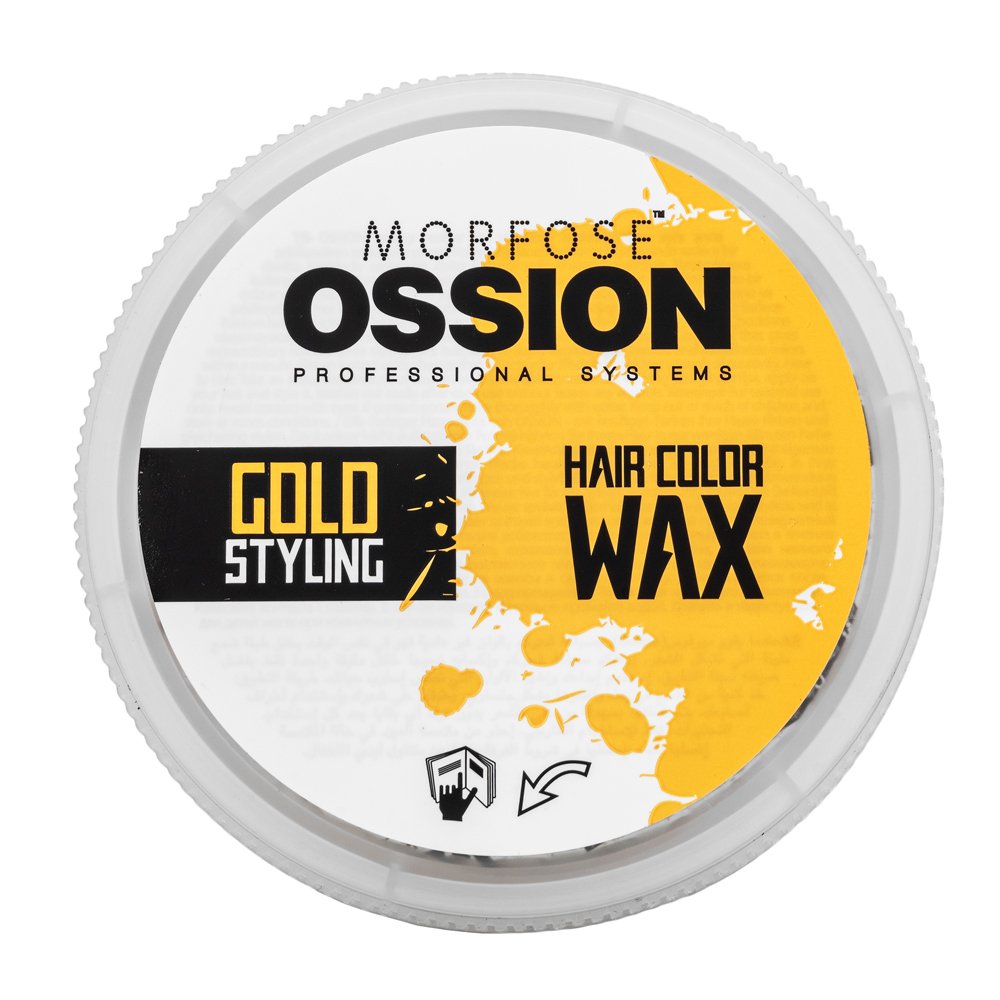 Morfose Hair Color Wax cera colorata per i capelli Gold Styling 100 ml