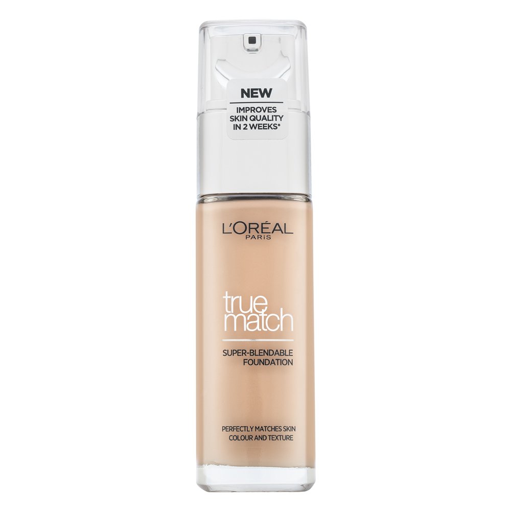 L´Oréal Paris True Match Super-Blendable Foundation fondotinta liquido per unificare il tono della pelle 1D/1W Golden Ivory 30 ml