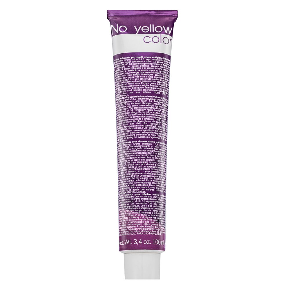 Fanola No Yellow Color Colouring Cream colore per capelli permanente professionale S.1322 100 ml