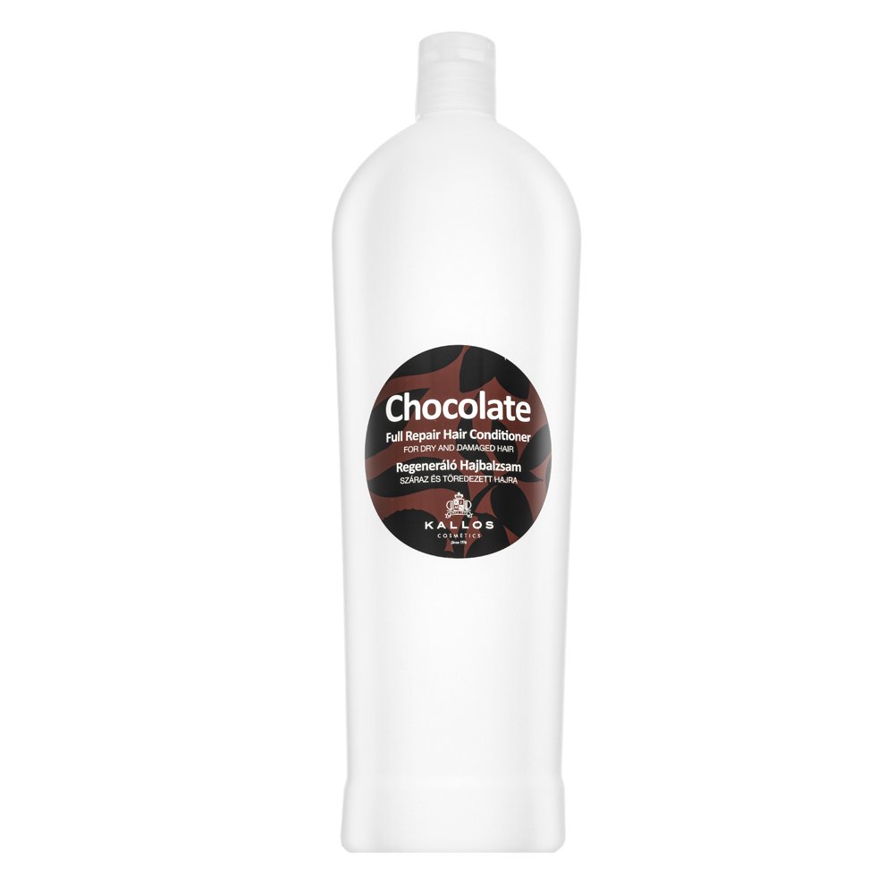 Kallos Chocolate Full Repair Hair Conditioner balsamo rinforzante per capelli molto danneggiati 1000 ml