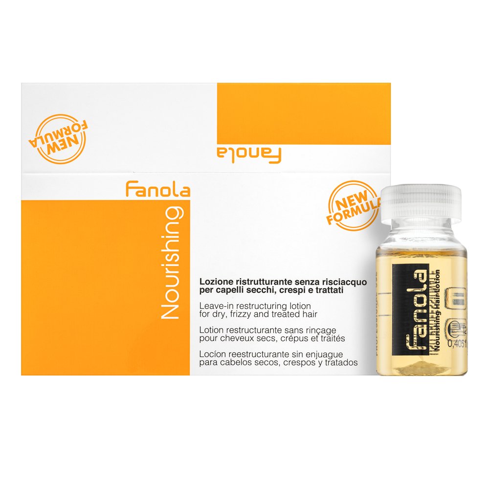 Fanola Nourishing Leave-in Restructuring Lotion siero con effetto idratante 12 x 12 ml