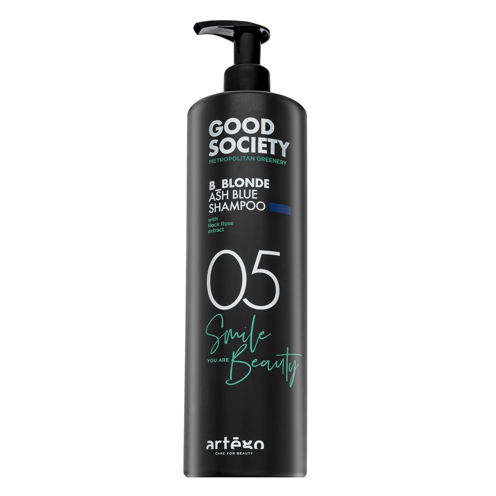 Artègo Good Society 05 B_Blonde Ash Blue Shampoo shampoo neutralizzante per capelli biondo platino e grigi 1000 ml