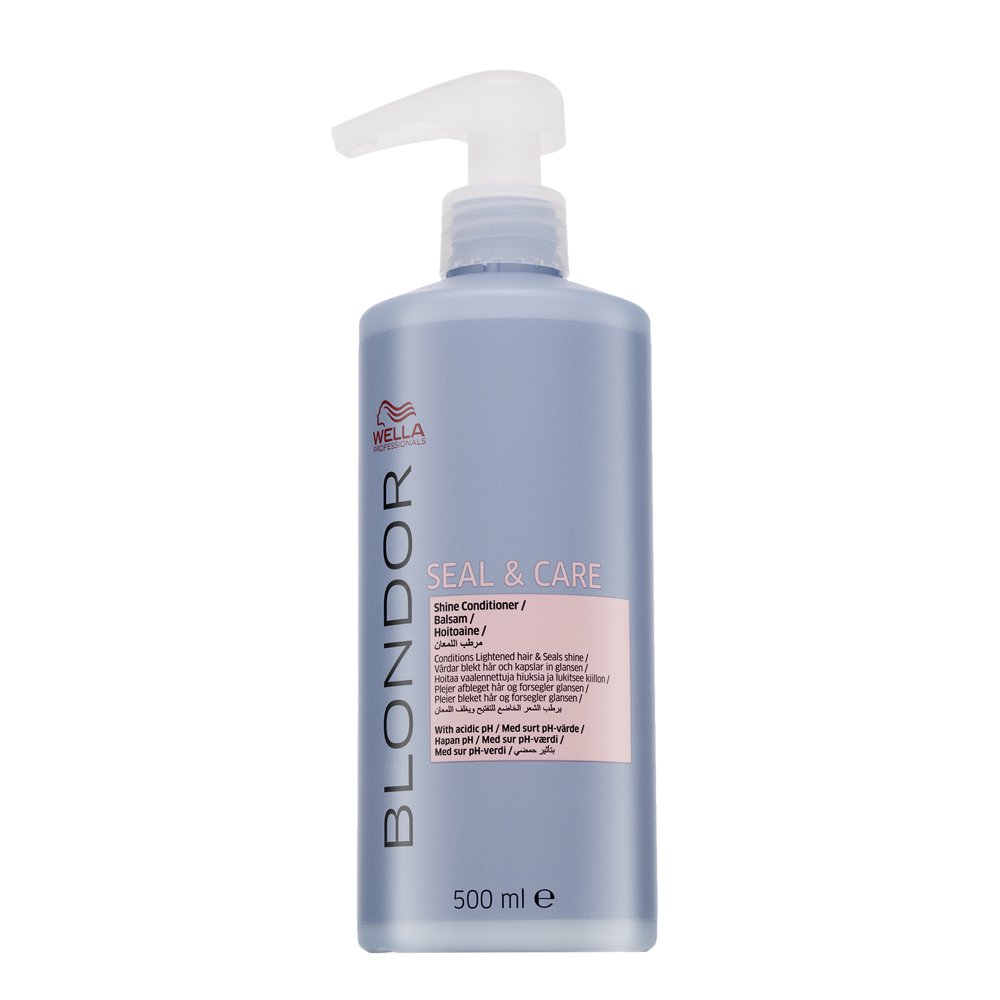 Wella Professionals Blondor Seal & Care Shine Conditioner balsamo nutriente per la lucentezza dei capelli 500 ml