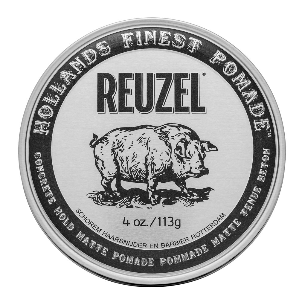 Reuzel Concrete Hold Matte Pomade pomata per capelli per una forte fissazione 113 g