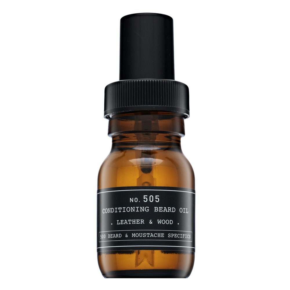 Depot balsamo d'olio No. 505 Conditioning Beard Oil Leather & Wood 30 ml