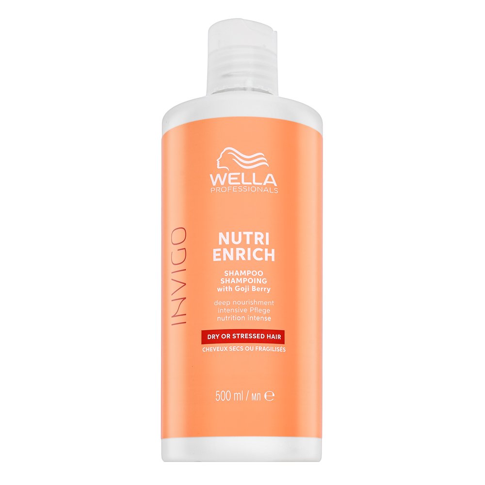 Wella Professionals Invigo Nutri-Enrich Shampoo with Goji Berry shampoo nutriente per capelli secchi e danneggiati 500 ml