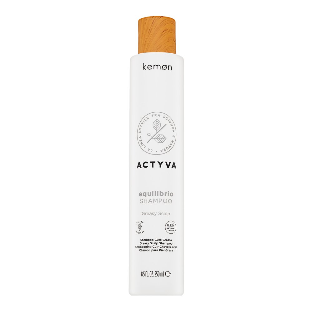 Kemon Actyva Equilibrio Shampoo shampoo detergente per capelli rapidamente grassi 250 ml