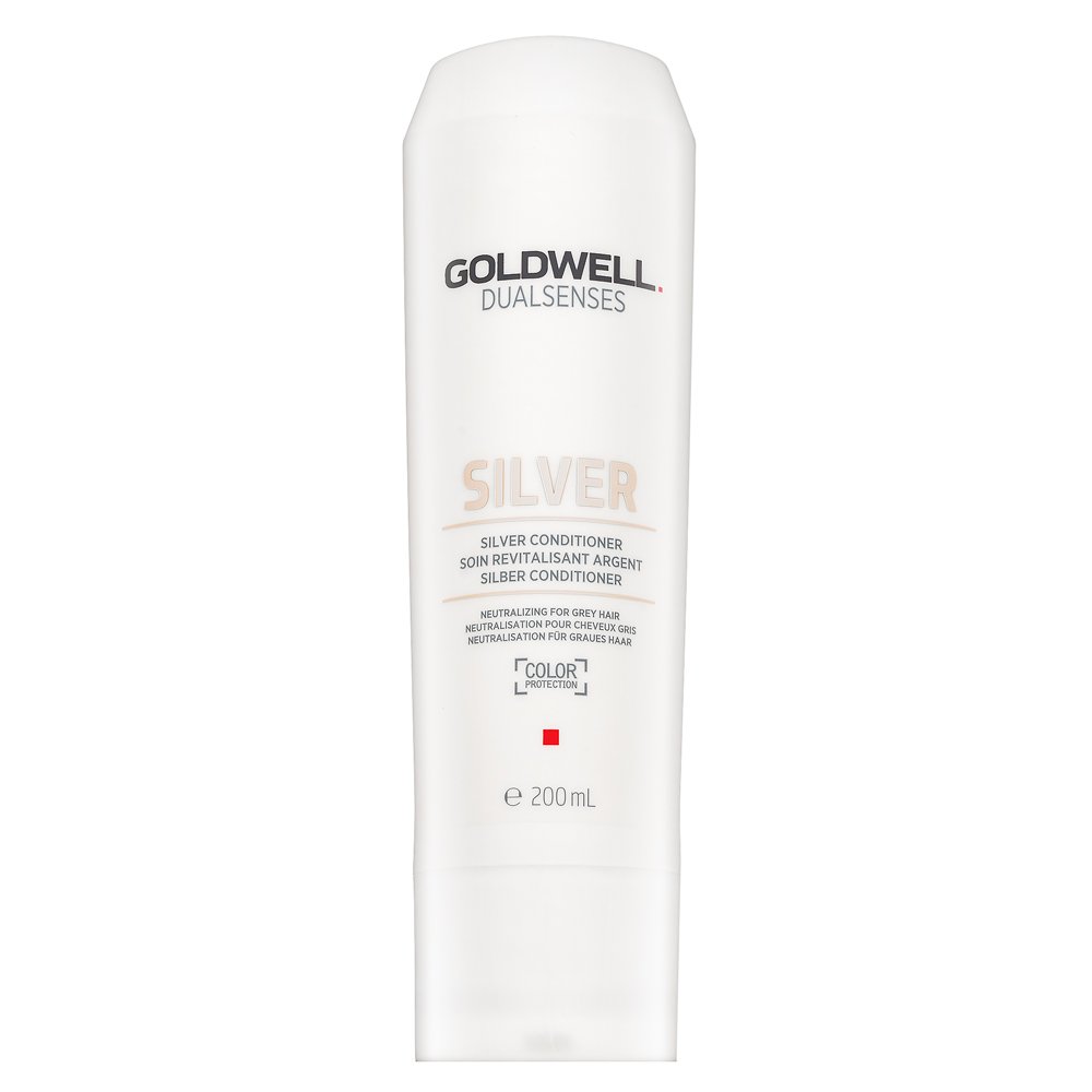 Goldwell Dualsenses Silver Conditioner balsamo per capelli biondo platino e grigi 200 ml