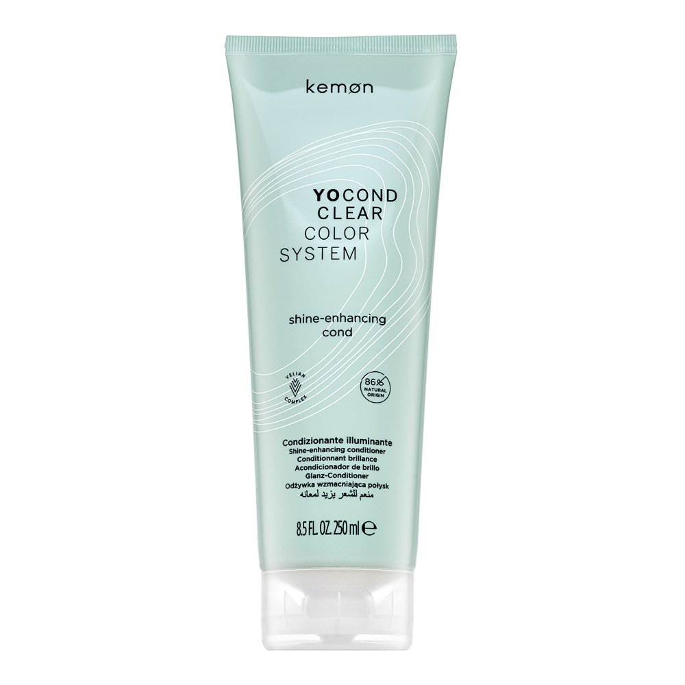 Kemon Yo Cond Color System Shine-Enhancing Cond balsamo nutriente per capelli colorati Clear 250 ml