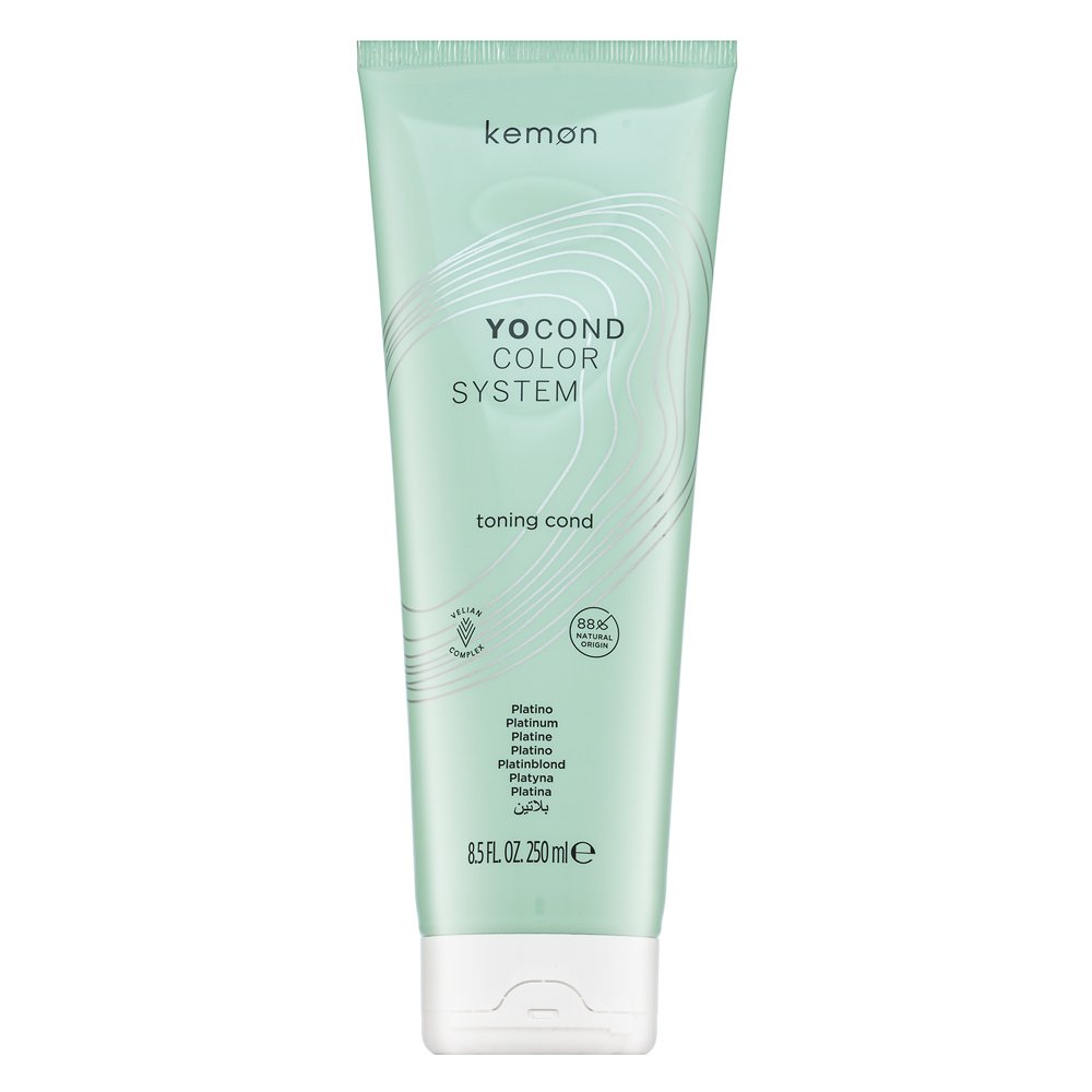 Kemon Yo Cond Color System Toning Cond balsamo colorato per il recupero del colore Platinum 250 ml