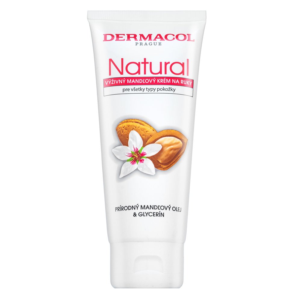 Dermacol Natural crema per le mani Nourishing Almond Hand Cream 100 ml