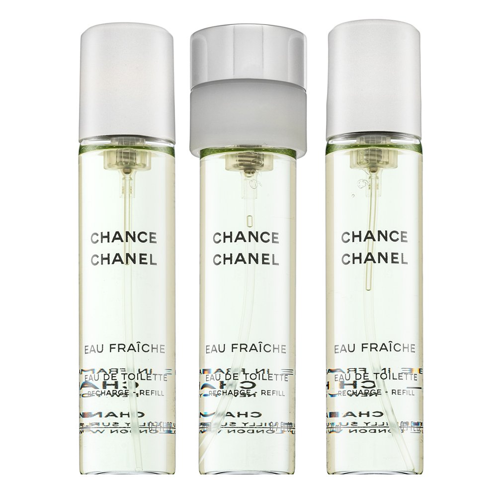 Chanel Chance Eau Fraiche - Refill Eau de Toilette da donna 3 x 20 ml