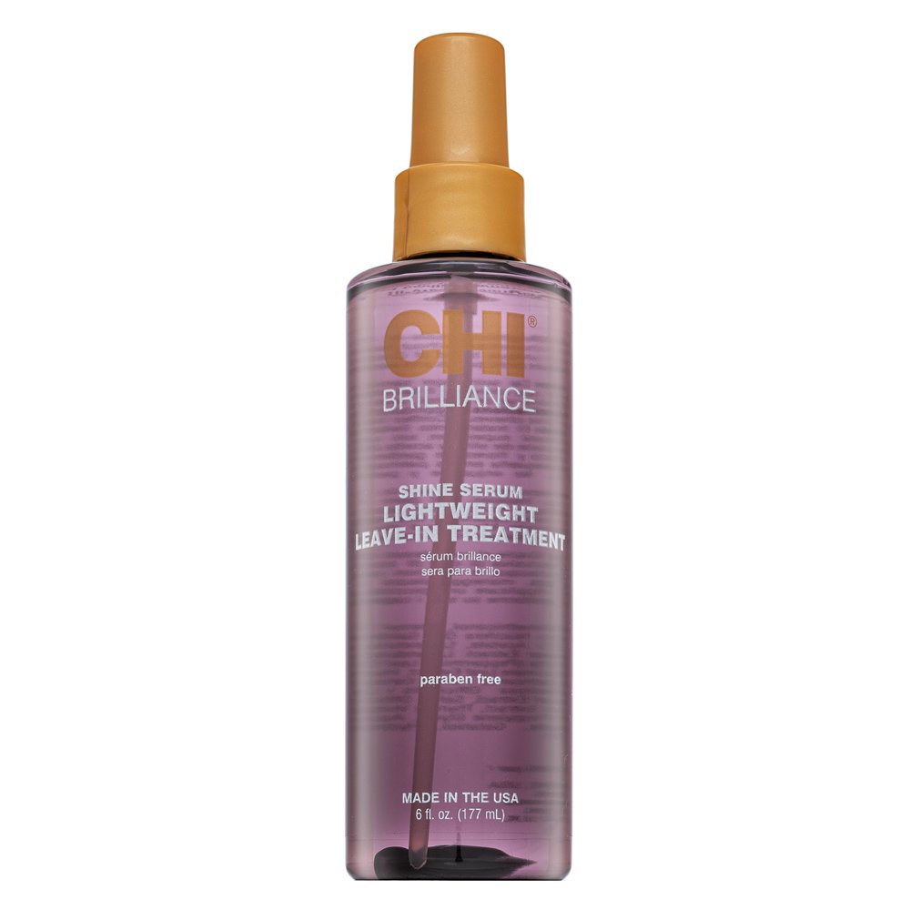 CHI Deep Brilliance Olive & Monoi Light Weight Leave-In Treatment cura dei capelli senza risciacquo per la lucentezza dei capelli 177 ml