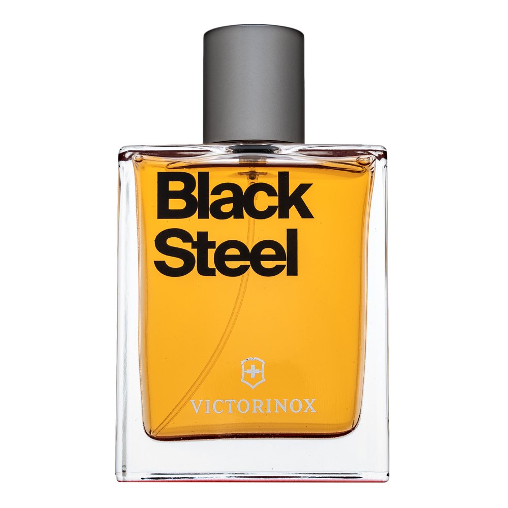 Swiss Army Black Steel Eau de Toilette da uomo 100 ml