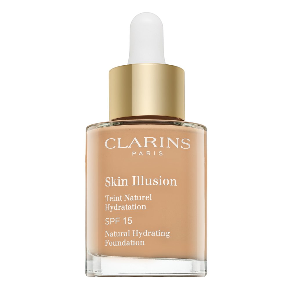 Clarins Skin Illusion Natural Hydrating Foundation fondotinta liquido con effetto idratante 108 Sand 30 ml