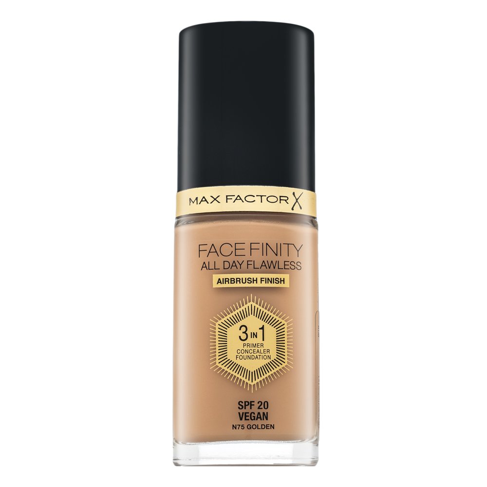 Max Factor Facefinity All Day Flawless Flexi-Hold 3in1 Primer Concealer Foundation SPF20 fondotinta liquido 3in1 75 30 ml