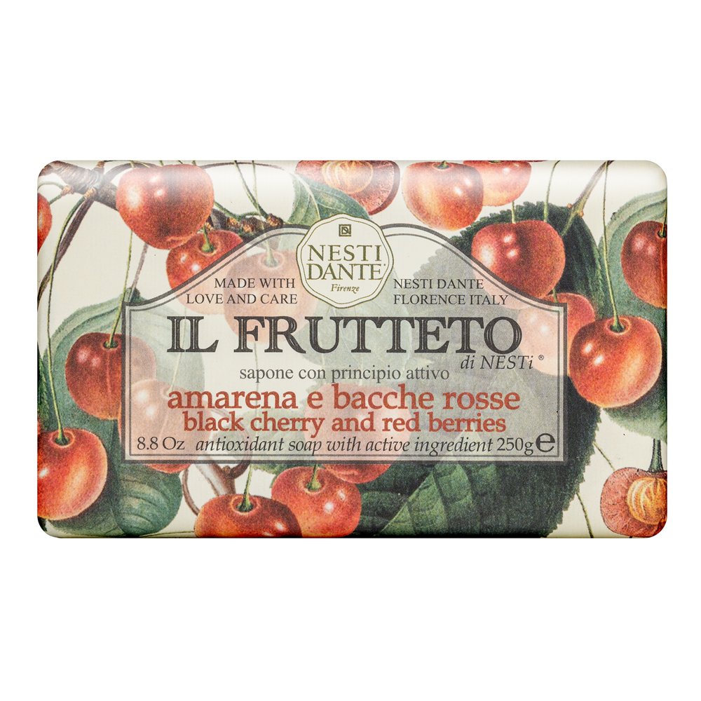 Nesti Dante Il Frutetto sapone Soap Black Cherry & Red Berries 250 g