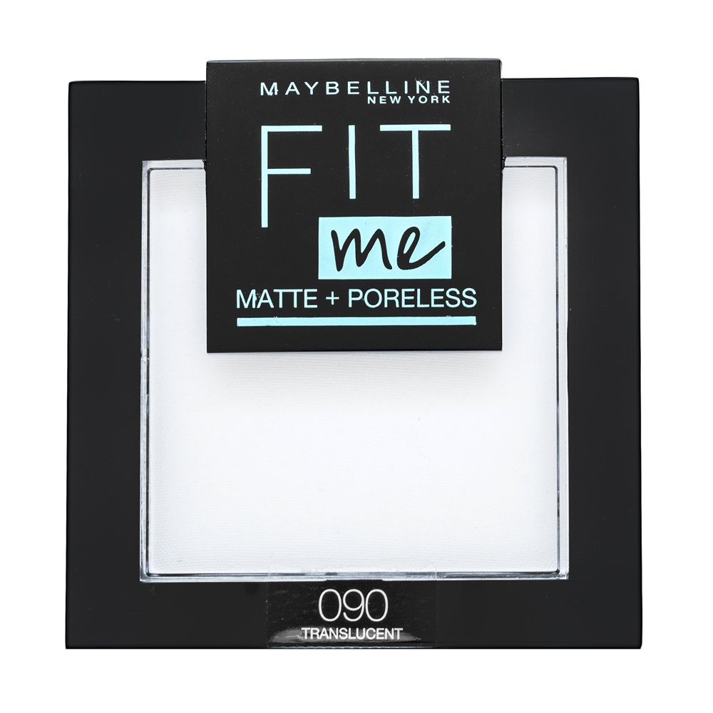 Maybelline Fit Me! Matte + Poreless Powder cipria con un effetto opaco 090 Transluced 9 g
