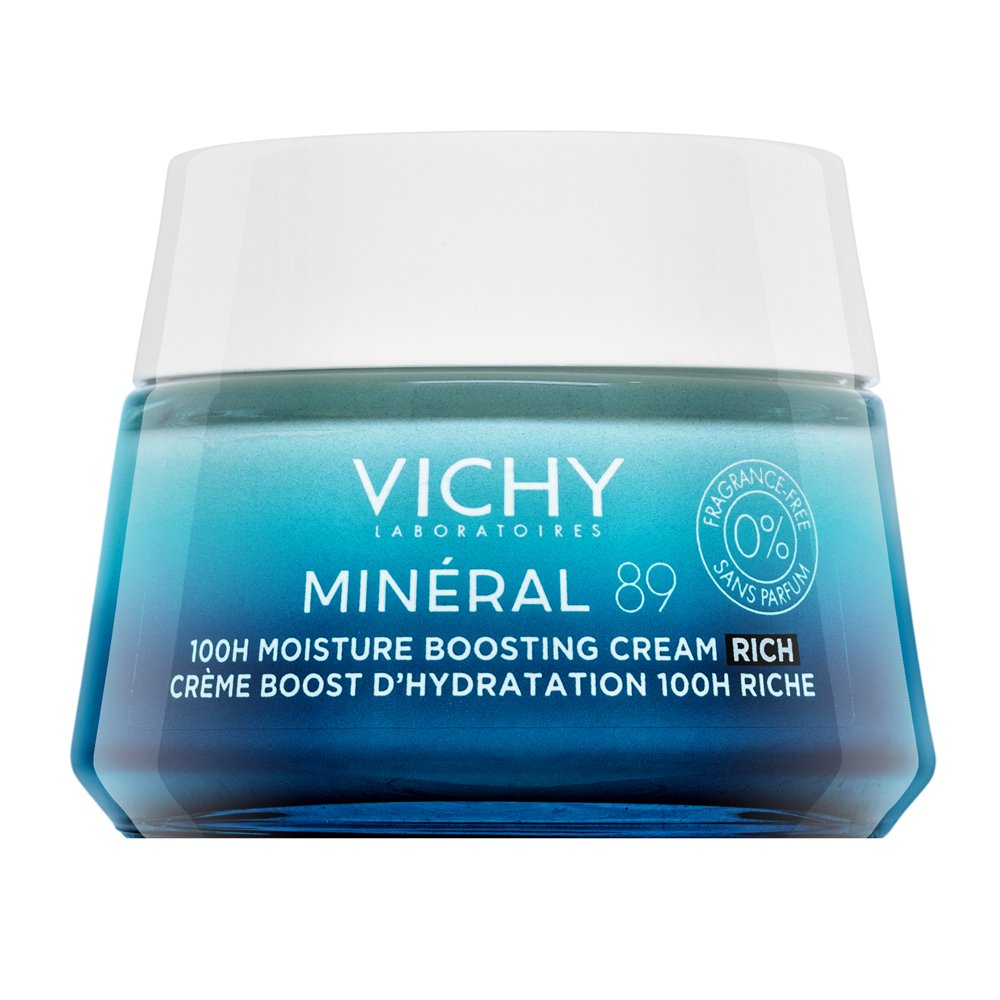 Vichy Minéral 89 crema intensa 100H Moisture Boosting Cream Rich 50 ml