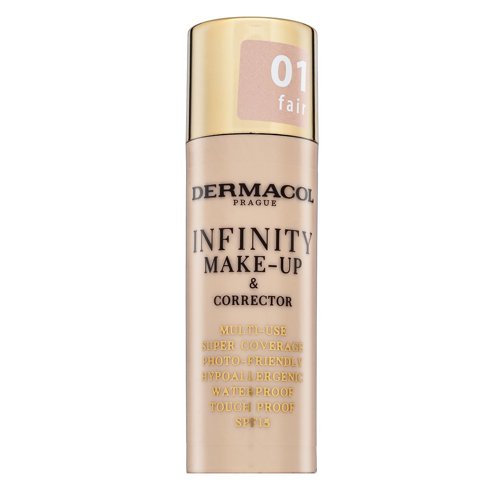 Dermacol Infinity Make-Up & Corrector trucco e correttore 01 Fair 20 g