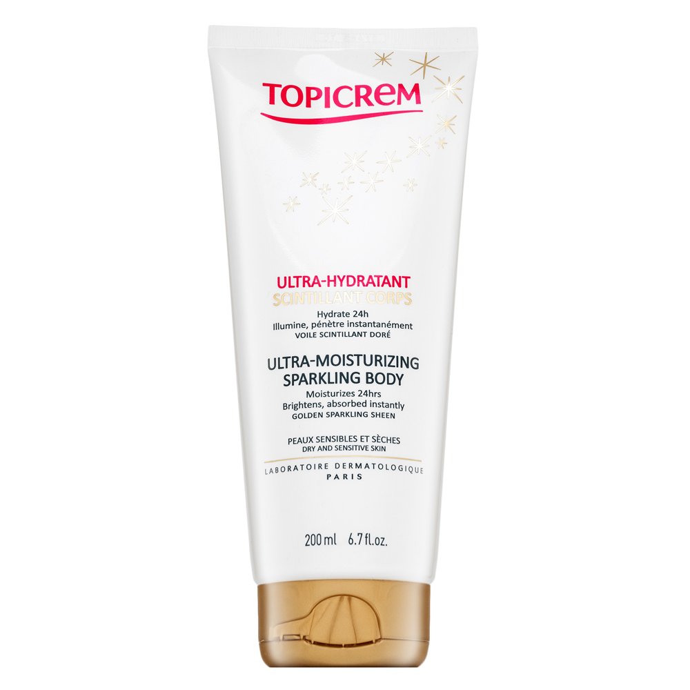 Topicrem Ultra-Moisturizing latte per il corpo idratante Sparkling Body 200 ml
