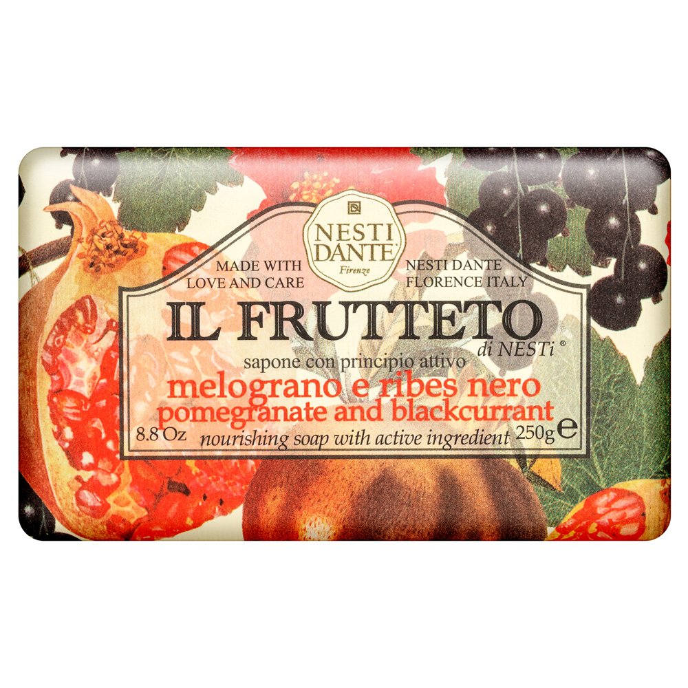 Nesti Dante Il Frutetto sapone Soap Pomegranate & Blackcurrant 250 g