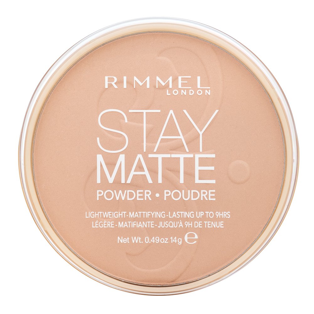 Rimmel London Stay Matte Long Lasting Pressed Powder cipria con un effetto opaco 004 Sandstorm 14 g