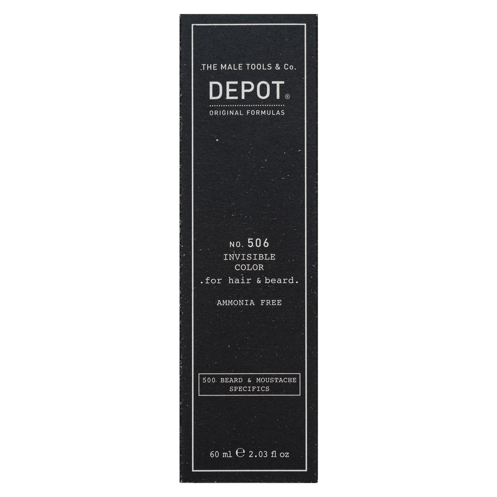Depot No. 506 Invisible Color colore semi-permanente per capelli e barba Natural Graphite 60 ml
