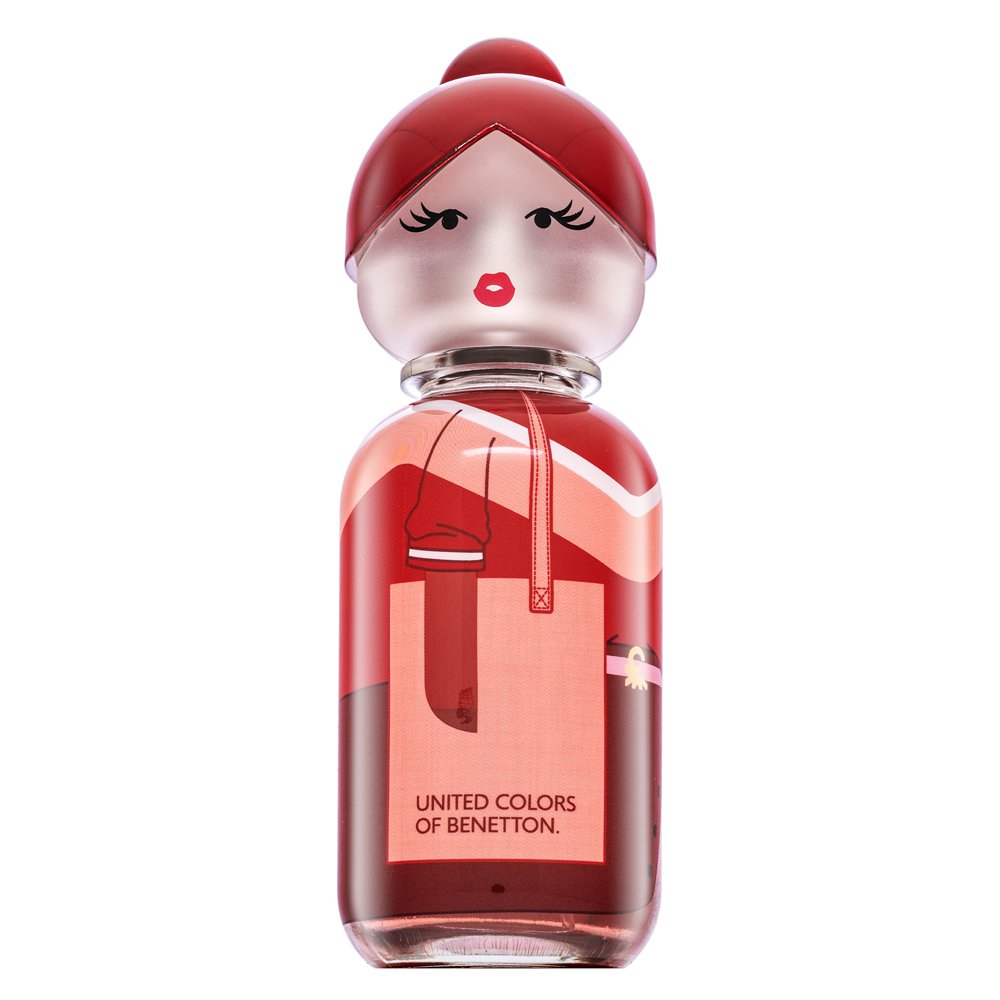 Benetton Sisterland Red Rose Eau de Toilette da donna 80 ml