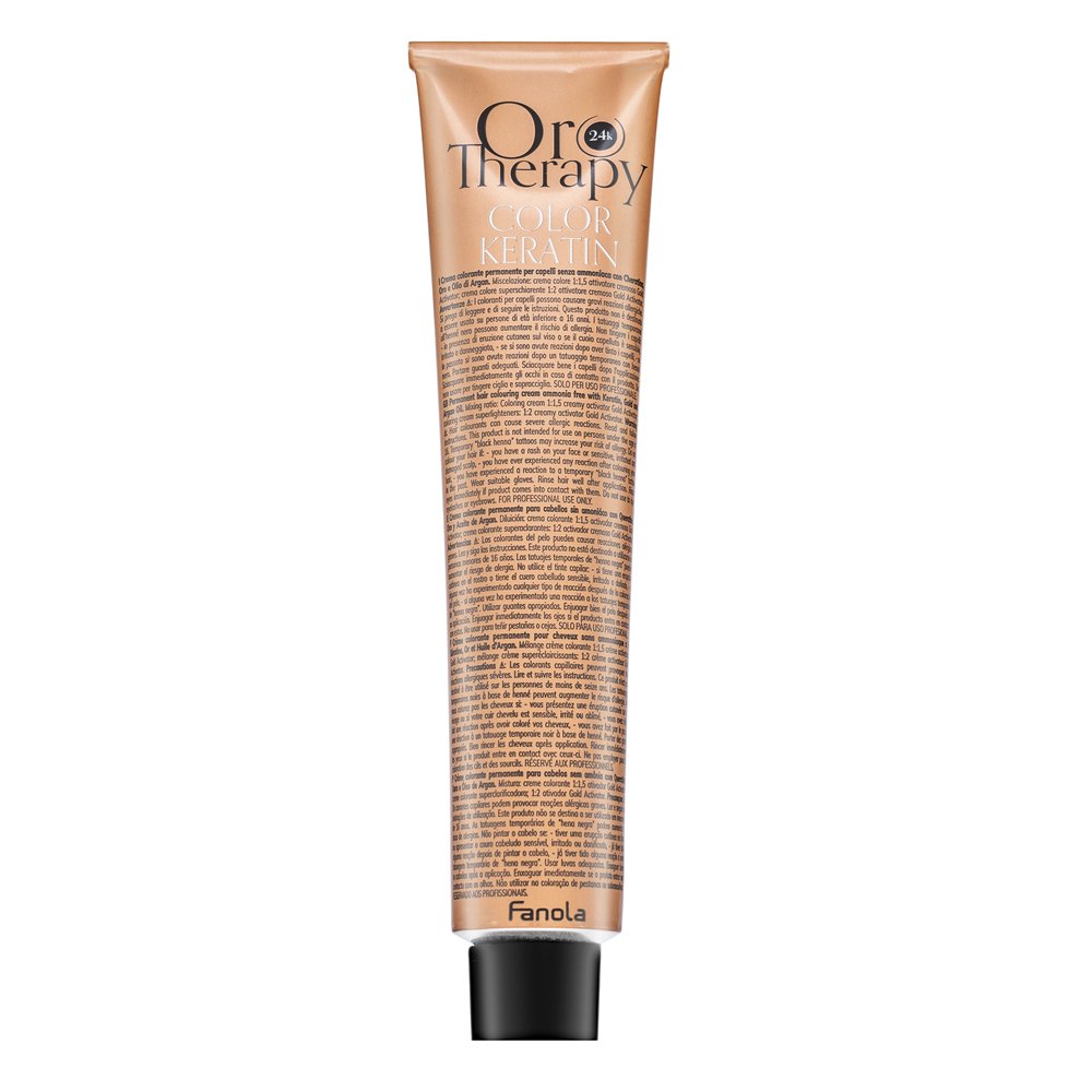 Fanola Oro Therapy Color Keratin Oro Puro colore per capelli permanente professionale 9.13 100 ml