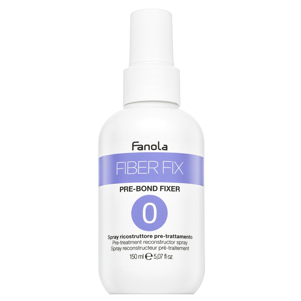 Fanola Fiber Fix Pre-Bond Fixer No.0 spray rinforzante senza risciacquo per capelli colorati 150 ml