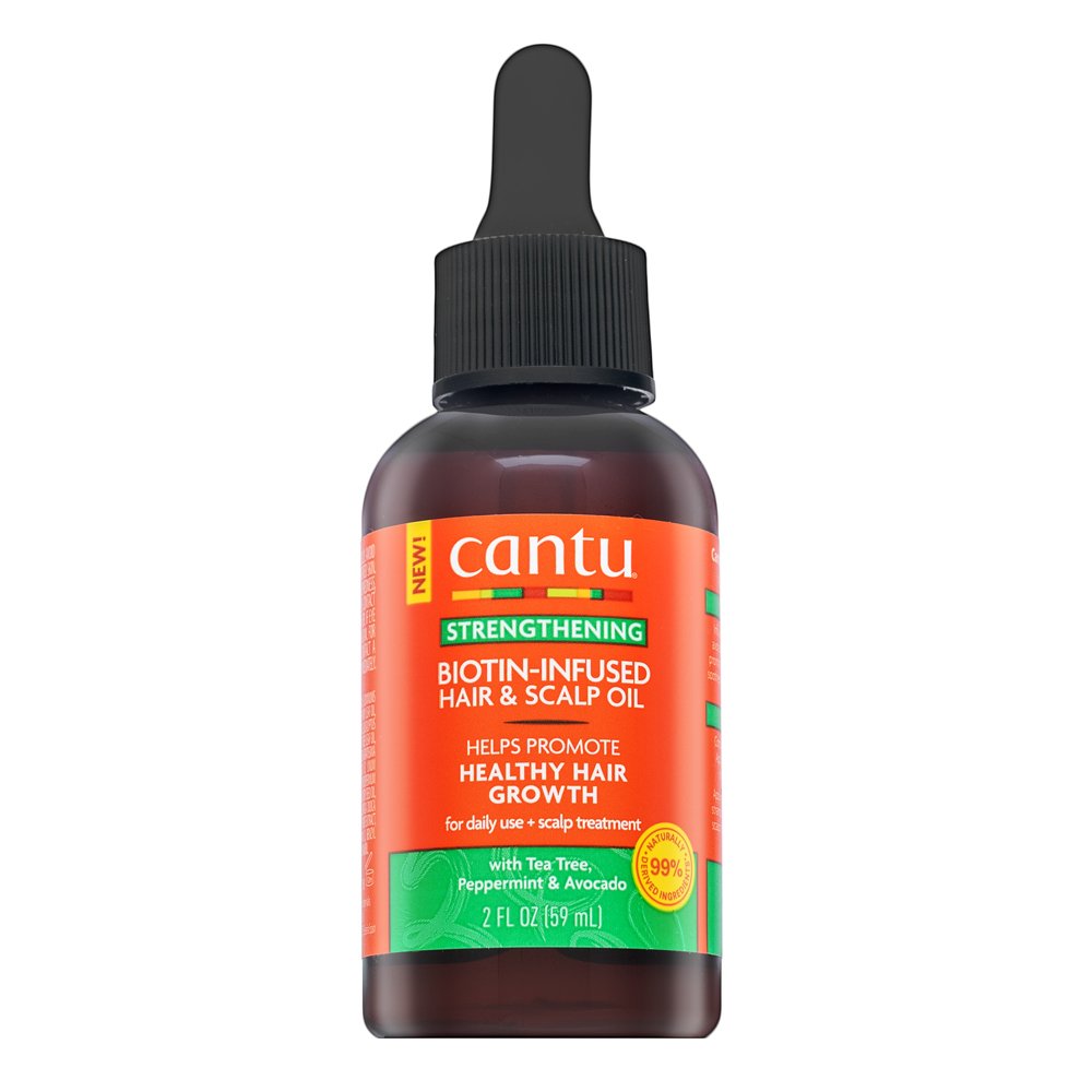 Cantu Strengthening Biotin-Infused Hair & Scalp Oil olio per i capelli 59 ml