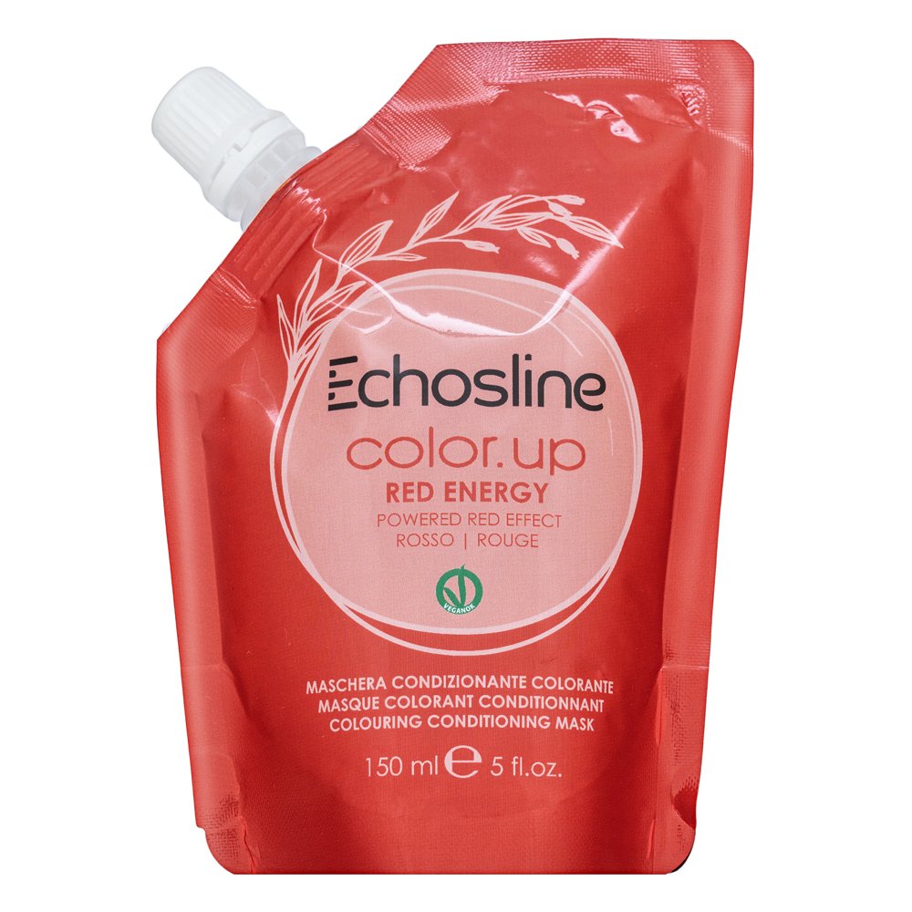 Echosline Color.up Colouring Conditioning Mask maschera nutriente con pigmenti colorati per il recupero del colore Red Energy 150 ml