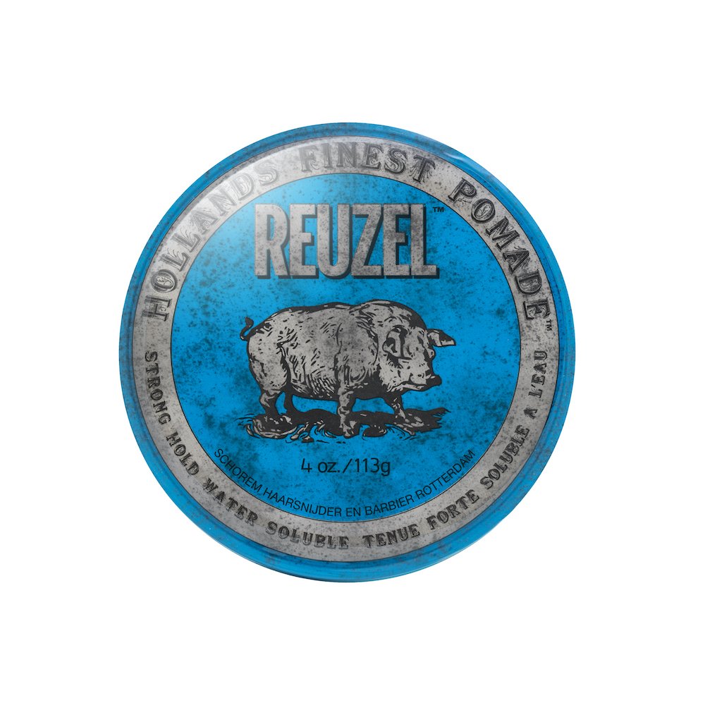 Reuzel Blue Pomade pomata per capelli per una forte fissazione 113 g