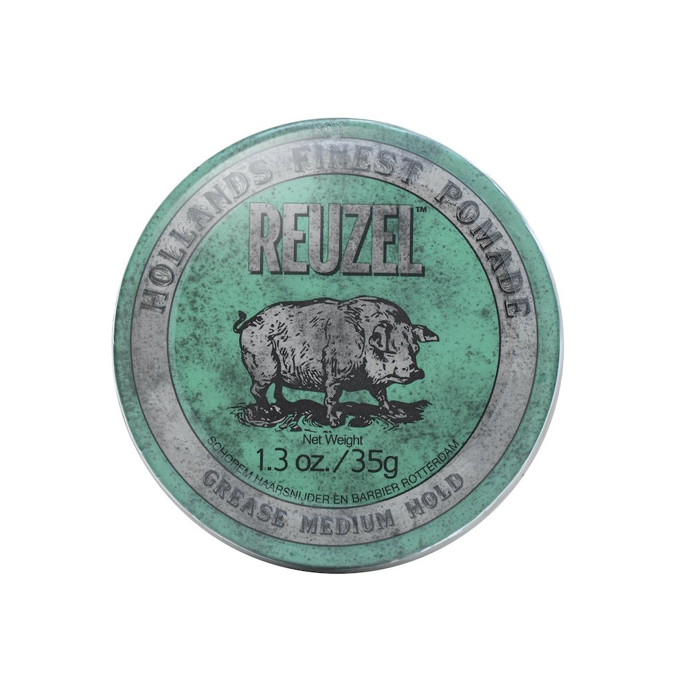 Reuzel Green Pomade pomata per capelli per una fissazione media 35 g