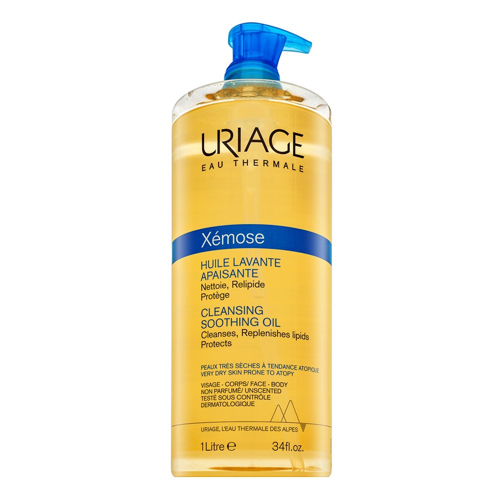 Uriage Xémose olio detergente in schiuma Cleansing Soothing Oil 1000 ml