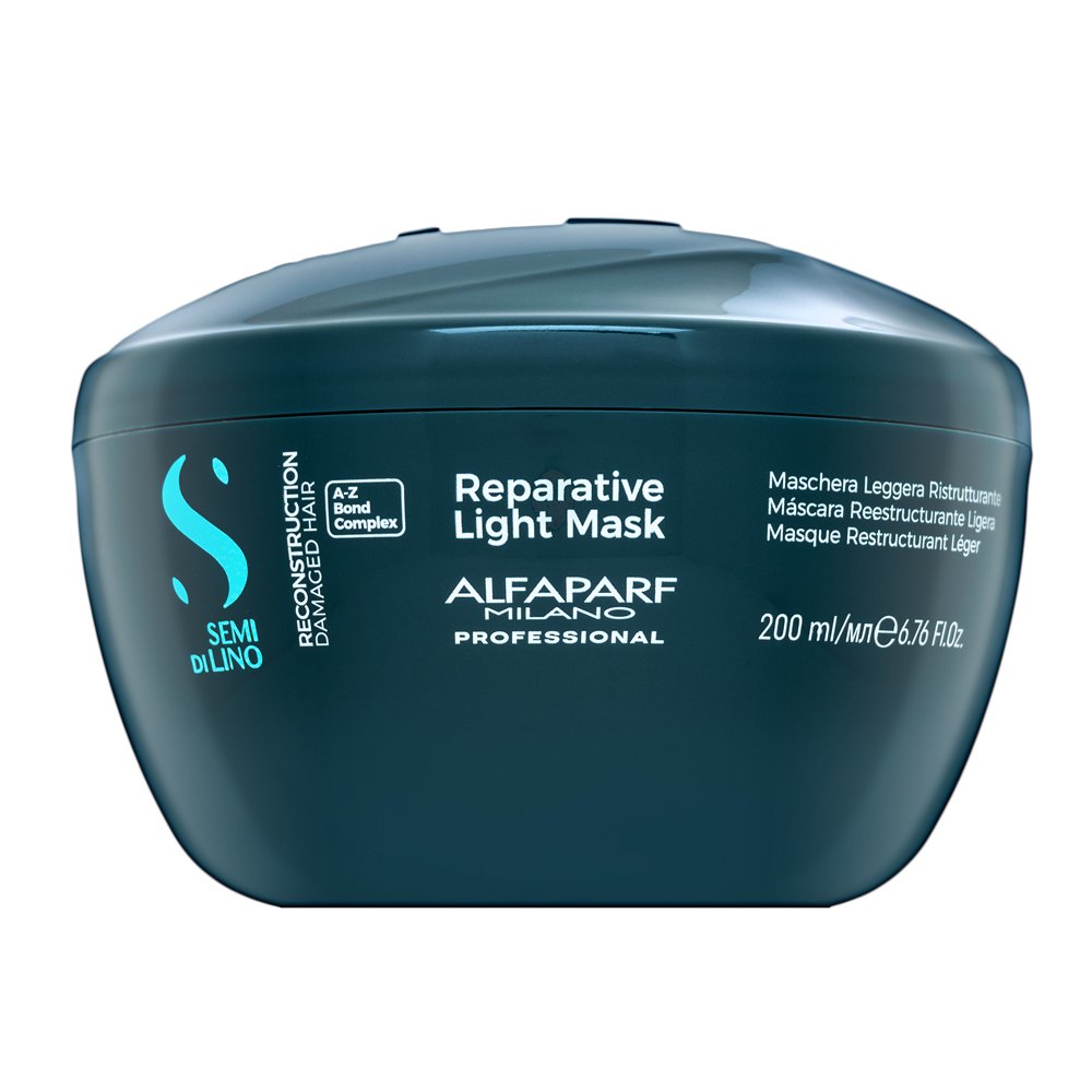 Alfaparf Milano Semi Di Lino Reconstruction Reparative Light Mask maschera con effetto rigenerante 200 ml