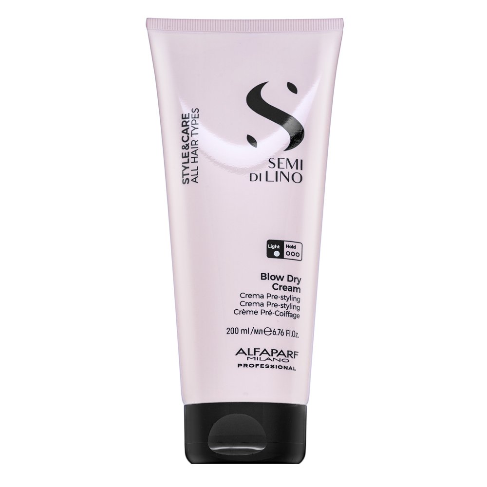Alfaparf Milano Semi Di Lino Style & Care Blow Dry Cream crema styling per trattamento termico dei capelli 200 ml