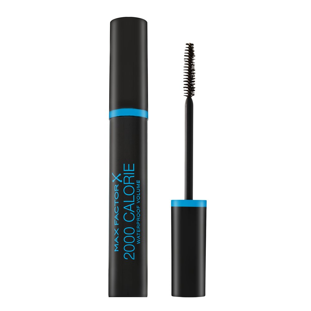 Max Factor 2000 Calorie Waterproof Volume Mascara mascara impermeabile per l'estensione delle ciglia e volume Black Brown 9 ml