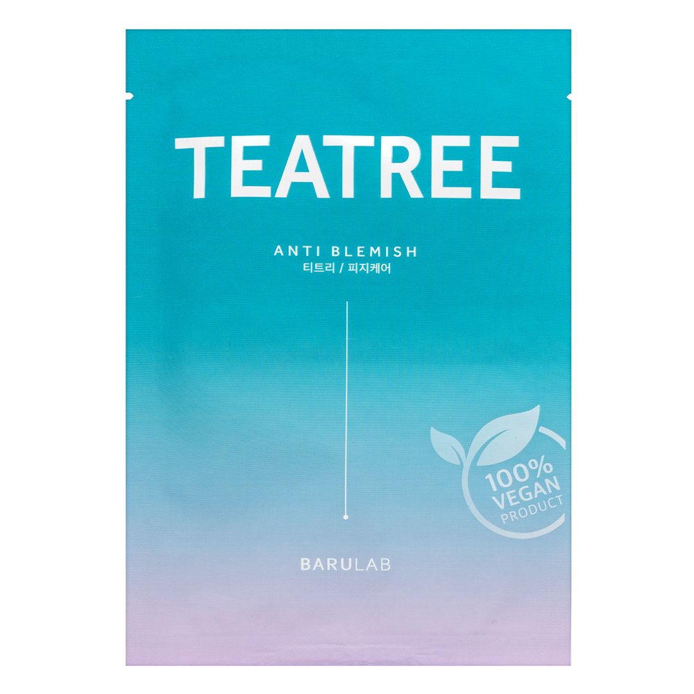 Barulab The Clean Vegan mascheraviso in tessuto Mask Tea Tree 23 g