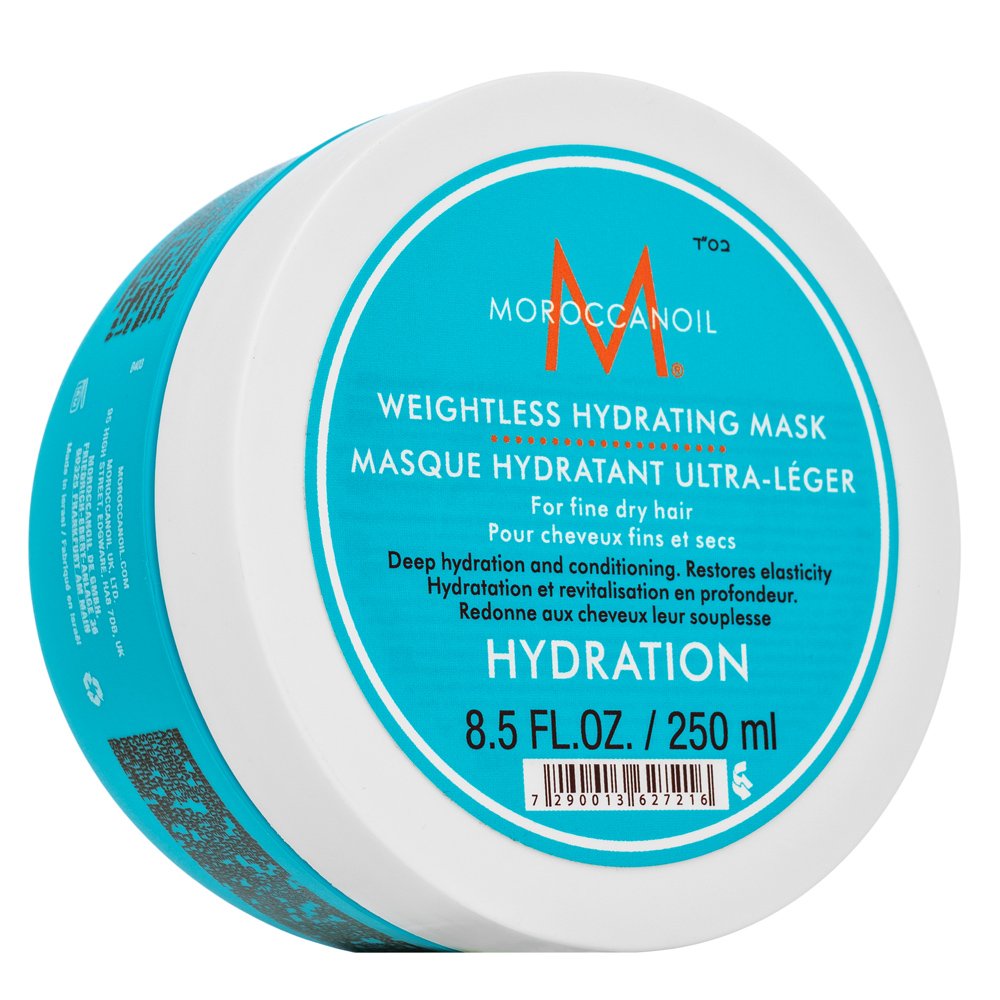 Moroccanoil Hydration Weightless Hydrating Mask maschera rinforzante per capelli secchi e fini 250 ml