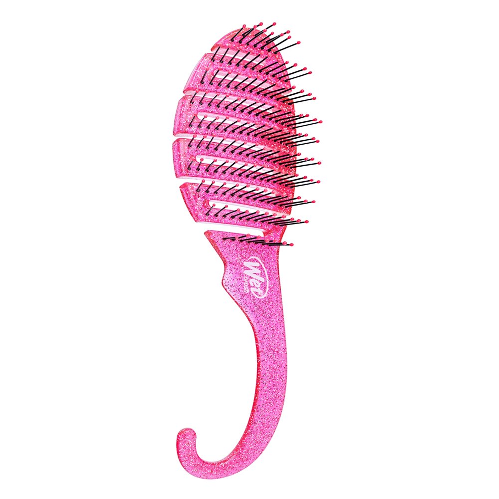 Wet Brush Shower Detangler Glitter Pink spazzola per capelli