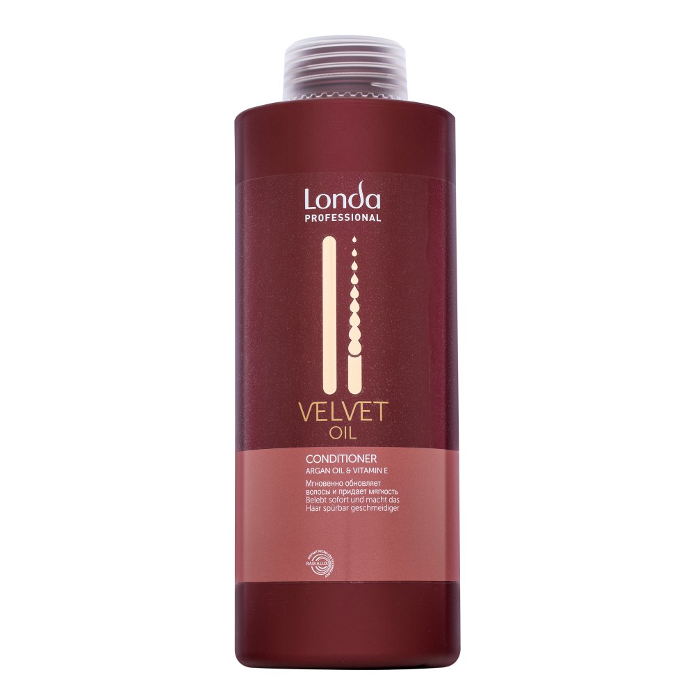 Londa Professional Velvet Oil Conditioner balsamo nutriente per capelli ruvidi e ribelli 1000 ml