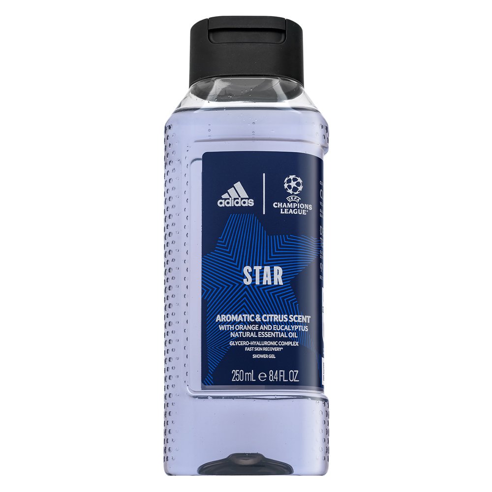 Adidas UEFA Champions League Star gel doccia da uomo 250 ml