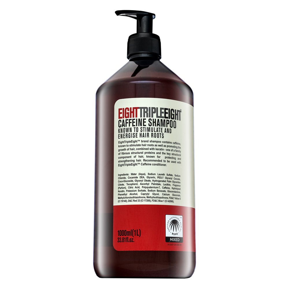 Triple Eight Caffeine Shampoo shampoo rinforzante contro la caduta dei capelli 1000 ml