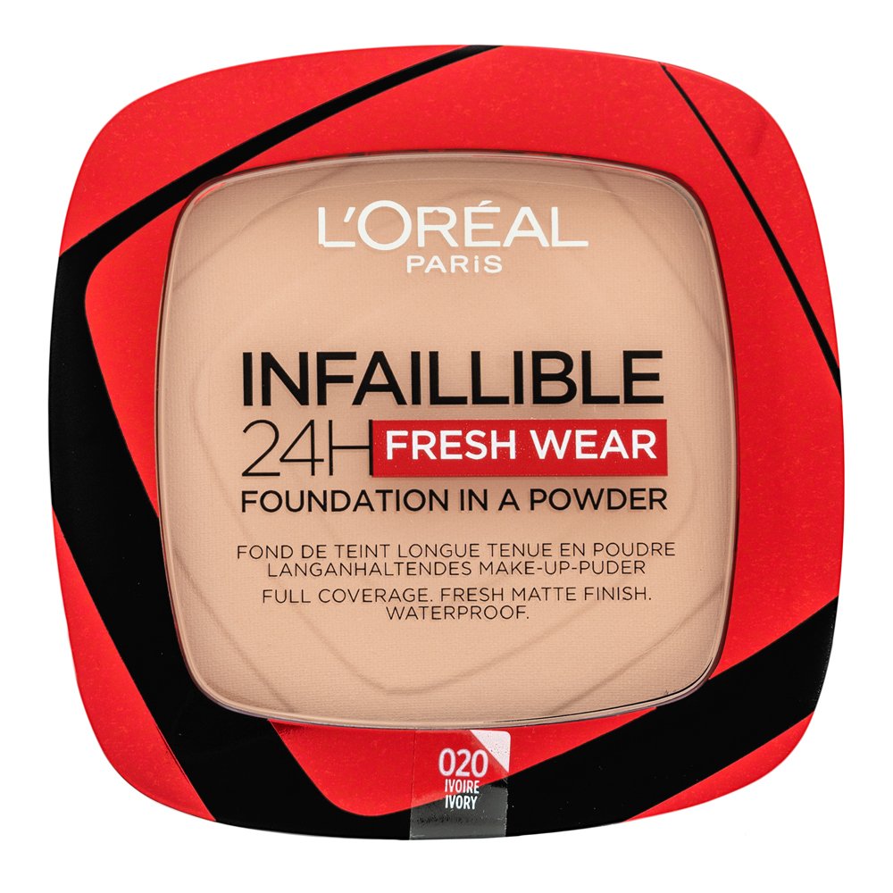 L´Oréal Paris Infaillible 24H Fresh Wear Foundation in a Powder fondotinta in polvere con un effetto opaco 20 9 g