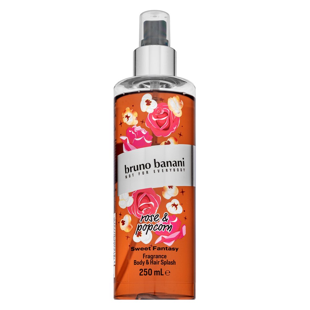Bruno Banani Sweet Fantasy Rose & Popcorn spray per il corpo da donna 250 ml
