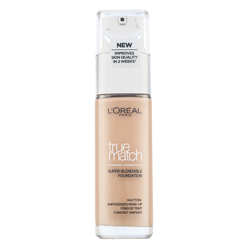 L´Oréal Paris True Match Super-Blendable Foundation fondotinta liquido per unificare il tono della pelle 0.5N Porcelain 30 ml