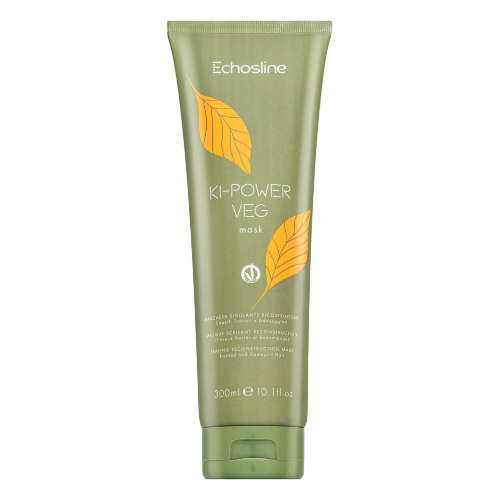 Echosline Ki-Power Veg Mask maschera per capelli danneggiati e trattati chimicamente 300 ml