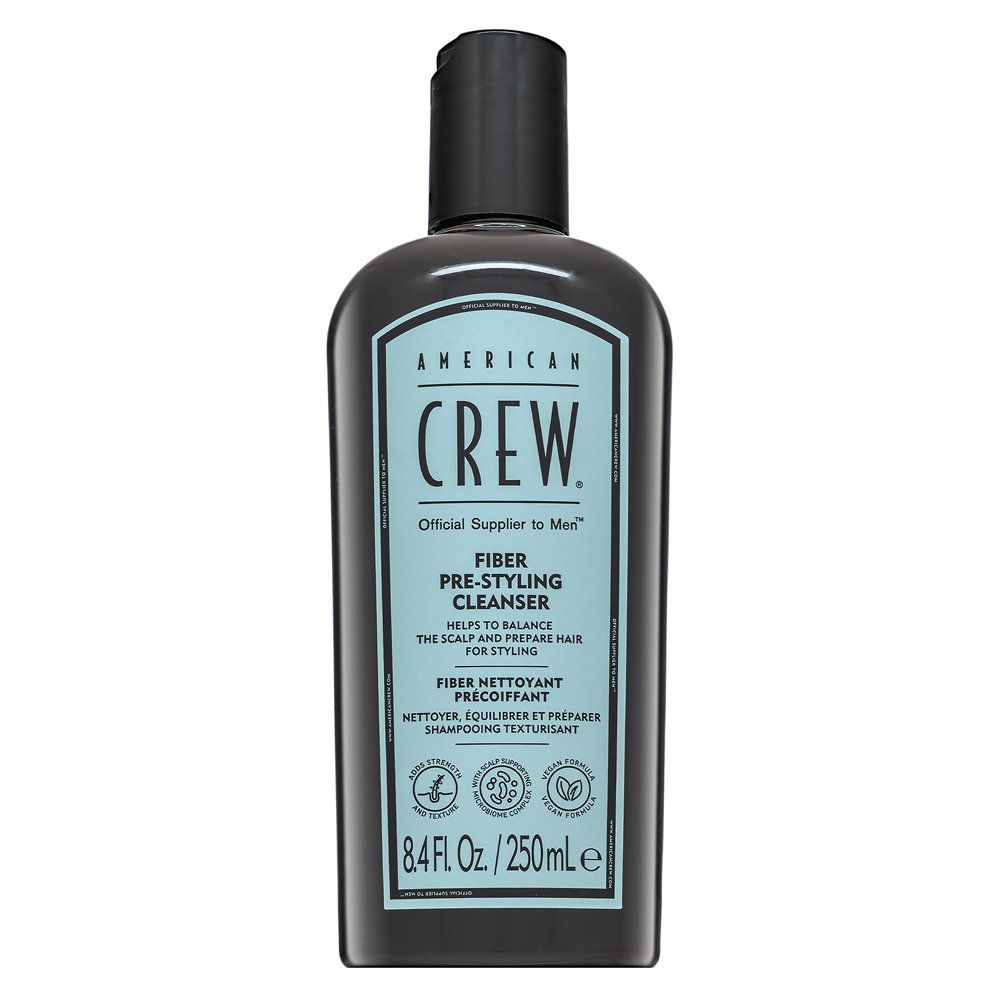 American Crew Fiber Pre-Styling Cleanser shampoo detergente 250 ml